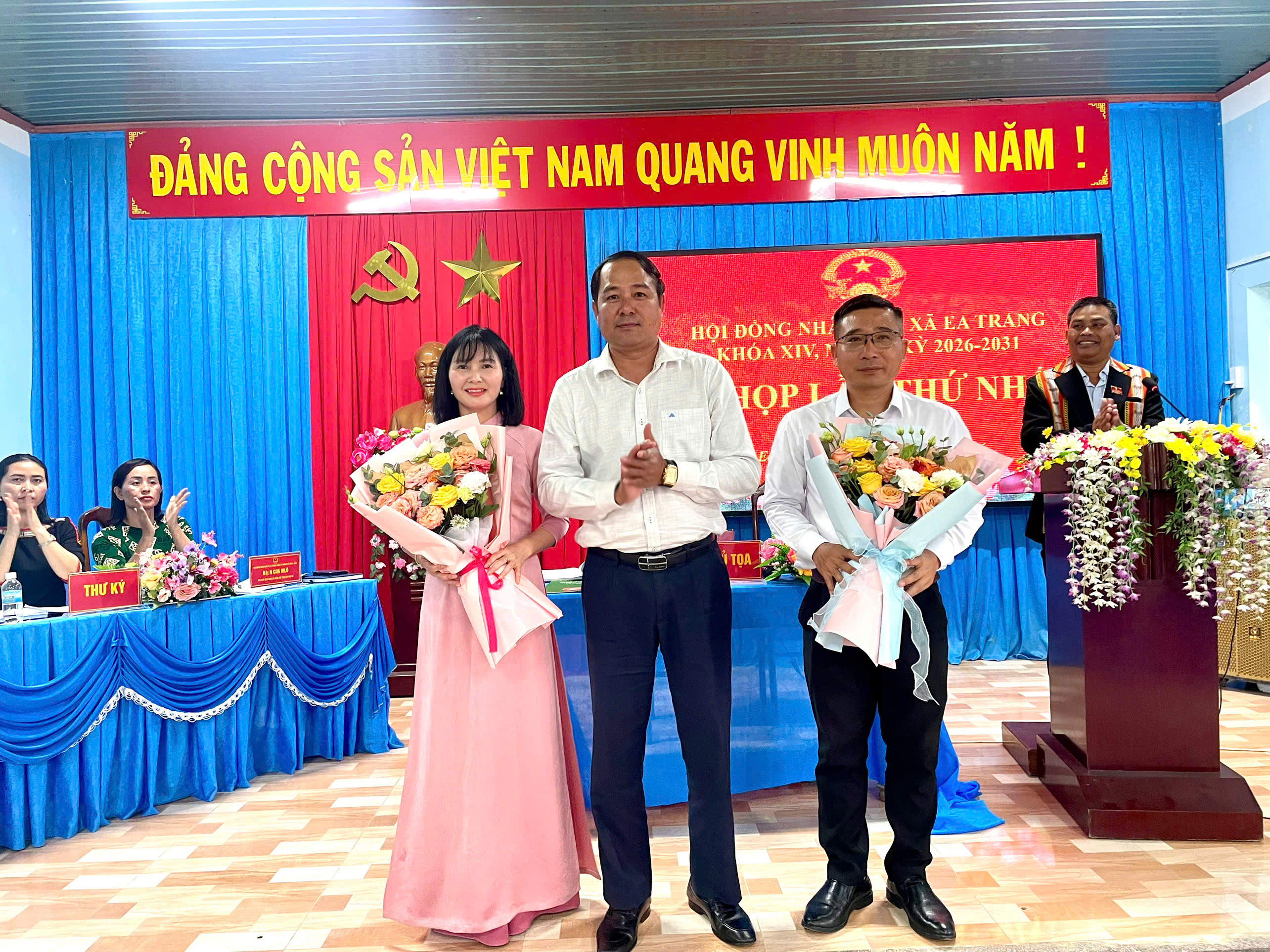 KỲ HỌP LẦN THỨ NHẤT HĐND XÃ EA TRANG, NHIỆM KỲ 2026-2031