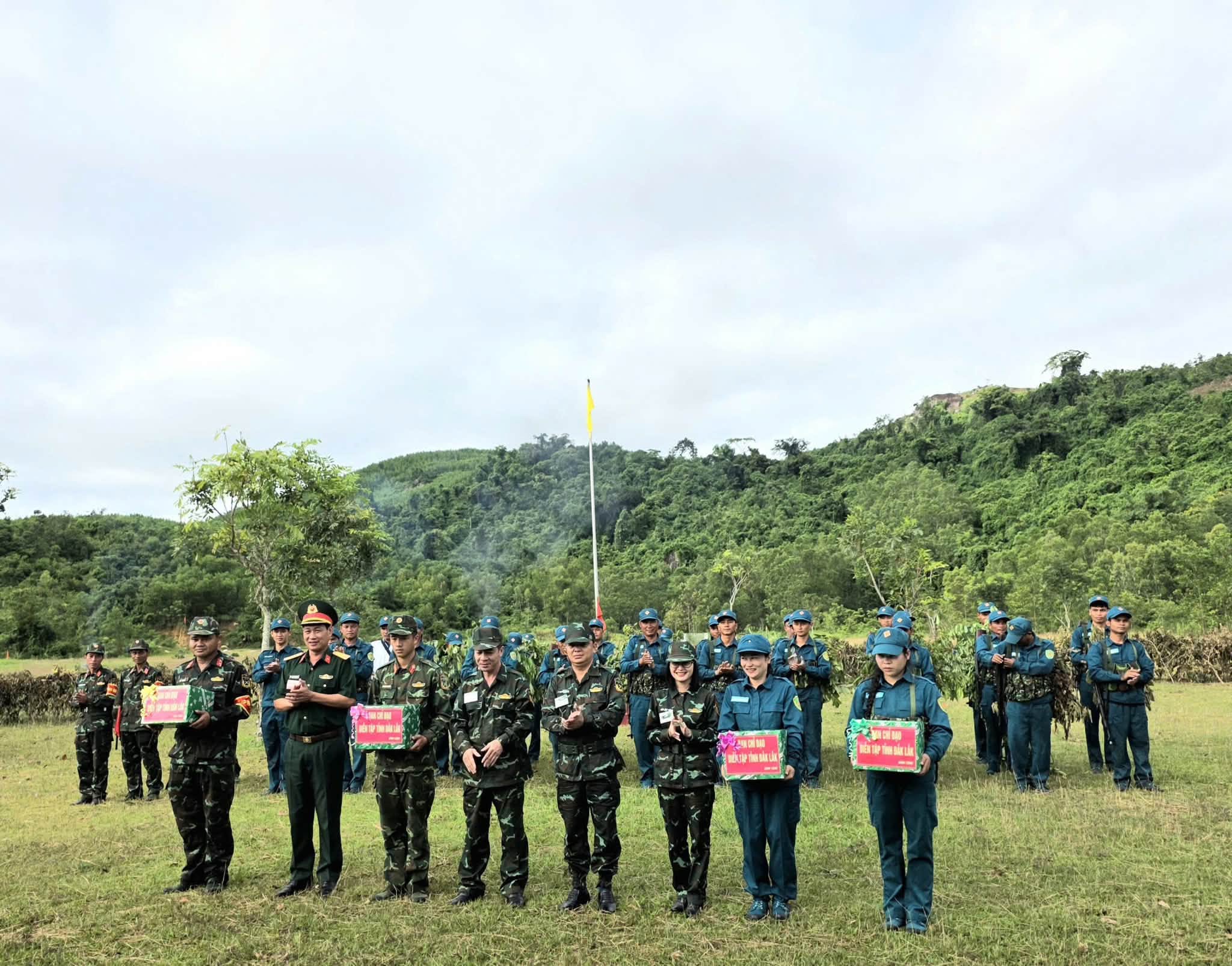 XÃ EA TRANG HOÀN THÀNH TỐT NHIỆM VỤ DIỄN TẬP CHIẾN ĐẤU PHÒNG THỦ NĂM 2026